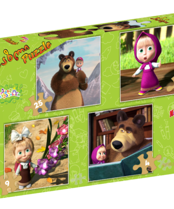 Masha and the bear - პაზლი